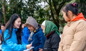 Tuổi trẻ Thủ đô mang mùa đông ấm đến Thung Nai