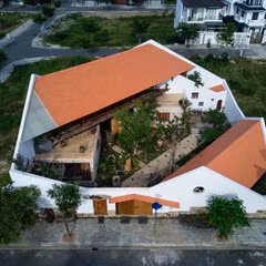Ngôi nhà đưa hình ảnh nhà sàn Bắc Bộ vào không gian sống