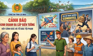 Công an Cà Mau cảnh báo thủ đoạn lừa đảo nhằm vào sinh viên, người nội trợ