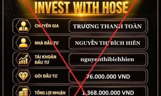 Giả mạo sở giao dịch chứng khoán dụ dỗ đầu tư lợi nhuận 1.600%