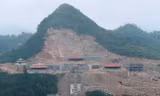 Đại công trình phá núi tại Lũng Cú, Hà Giang