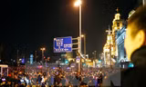 Quang cảnh Bến Thượng Hải ngày 31/12/2014. (Ảnh: THX/TTXVN) 