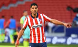 Luis Suarez trong màu áo Atletico Madrid.