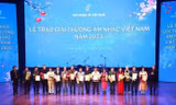 Lễ trao giải thưởng Hội âm nhạc Việt Nam năm 2023