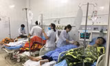 Các nạn nhân bị thương trong vụ cháy đang được điều trị