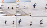 Cục Hàng không vào cuộc xác minh đoạn clip 2 bạn trẻ nán lại để quay video giữa sân bay