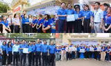 Bí thư T.Ư Đoàn động viên đội hình "Tiếp sức mùa thi" tại Hà Nội và TP.HCM