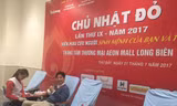 Lần đầu tiên doanh nghiệp FDI tham gia Chủ Nhật Đỏ