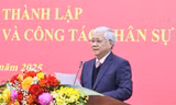 Đảng ủy Mặt trận Tổ quốc, các đoàn thể Trung ương công bố quyết định thành lập các tổ chức đảng