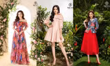 Hoa hậu, Á hậu mặc gì cũng đẹp nhưng xuất sắc nhất là khoe dáng với họa tiết hoa