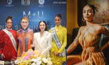 Hoa hậu Hoàn vũ R'Bonney Gabriel diện áo dài rực rỡ, khoe loạt ảnh ấn tượng tại Việt Nam