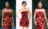 Thanh Thủy khác biệt khi mặc cùng thiết kế với H’Hen Niê và Miss Cosmo 2024