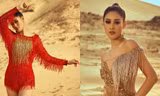 Mừng kênh YouTube đạt nút Bạc, Hoa hậu Khánh Vân tung bộ ảnh tuyệt đẹp