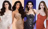 Thí sinh có chiều cao 1m80 xuất hiện tại cuộc thi online Miss Cosmo Vietnam 2023