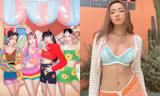 Châu Bùi cùng dàn mỹ nhân Việt thi nhau diện bikini len móc giống BLACKPINK