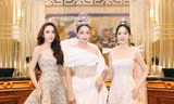 Hoa hậu Thanh Thủy đẹp tựa nữ thần tại thảm đỏ Chung kết Hoa hậu Việt Nam 2024