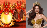 Hoa hậu Hoàng Phương khoe trang phục dạ hội và dân tộc tại Miss Grand International 2023
