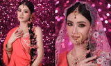 Hoa hậu Ý Nhi diện trang phục truyền thống Ấn Độ, được nhận xét thế nào?