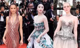 Thảm đỏ LHP Cannes 2023 ngày 1: Phạm Băng Băng chơi trội với thiết kế “điệu hổ ly sơn”