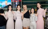 Nhan sắc tựa "búp bê sống" của Miss World Karolina Bielawska khi trở lại Việt Nam