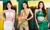 Hoa hậu Kỳ Duyên cùng dàn người đẹp diện trang phục cắt xẻ táo bạo trên thảm đỏ