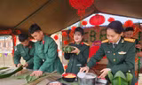 Xuân biên cương - Thắm tình quân dân