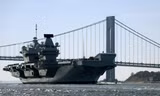 Tàu sân bay HMS Queen Elizabeth của Hải quân Hoàng gia Anh. Ảnh: Royal Navy
