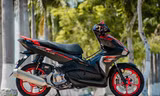 Xe tay ga Airblade 2020 độ với ống xả khủng