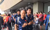 Đội tuyển U22 Việt Nam đã ra sân bay ở thủ đô Manila làm thủ tục lên chuyến chuyên cơ về nước.