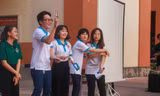 Sinh viên Nhân văn hào hứng tham gia chuỗi hoạt động kỷ niệm 90 năm thành lập Đoàn