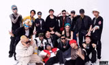 Wowy Team họp mặt đông vui trong bộ ảnh mới, quy tụ anh tài của 2 mùa "Rap Việt"