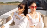 Trương Quỳnh Anh, rich kid Gia Kỳ xây xẩm khi cùng Ngọc Thanh Tâm học lái du thuyền