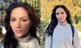 Hoa hậu H'Hen Niê khoe sắc giữa trời Âu, háo hức gặp gỡ hội bạn Miss Universe