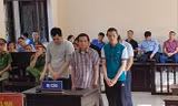 Các bị cáo tại tòa 