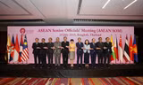 Các quan chức cao cấp Asean họp trù bị cho Hội nghị các bộ trưởng Ngoại giao Asean lần thứ 52 và các hội nghị liên quan. ảnh: BNG 