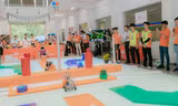 Sôi nổi cuộc thi sinh viên làm robot lính cứu hỏa tại TP. HCM