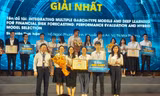 Nhóm sinh viên trường ĐH Quốc tế chinh phục giải cao tại cuộc thi 'Olympic Kinh tế lượng và ứng dụng'