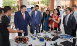 Đại sứ Hoa Kỳ Marc E. Knapper thăm và làm việc với ĐHQG TP. HCM