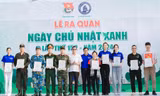 Hàng nghìn đoàn viên, sinh viên TP. HCM hưởng ứng Lễ ra quân Ngày ‘Chủ nhật Xanh’ lần thứ 152 