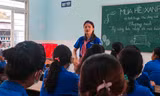 ‘Em bắt đầu có ước mơ khi gặp các anh chị sinh viên áo xanh’