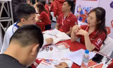 Thí sinh tham gia ngày hội tư vấn tuyển sinh đợt tháng 3/2023. Ảnh: Nghiêm Huê