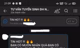 Trường ĐH Nông Lâm TP. HCM khẳng định không tuyển sinh qua…Zalo 