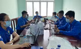 Áo xanh nơi tuyến đầu chống dịch Covid-19