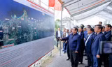 Thủ tướng Phạm Minh Chính kiểm tra dự án giao thông trọng điểm ở Quảng Ngãi