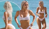Kim Kardashian quyến rũ khó cưỡng với bikini, ‘siêu vòng ba’ năm xưa đã không còn