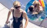 Paris Hilton gây bất ngờ với thân hình cơ bắp, ôm hôn chồng ngọt ngào trên biển