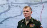 Phát ngôn viên Bộ Quốc phòng Nga Igor Konashenkov. Ảnh: Tass