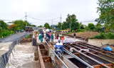 Mưa lớn ở Gia Lai khiến hàng trăm hộ dân bị cô lập