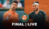 Xem trực tiếp chung kết Roland Garros 2023 Novak Djokovic vs Casper Ruud trên kênh nào, ở đâu?
