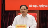 Ông Phạm Minh Chính, Trưởng Ban Tổ chức Trung ương (ảnh Văn Kiên)
